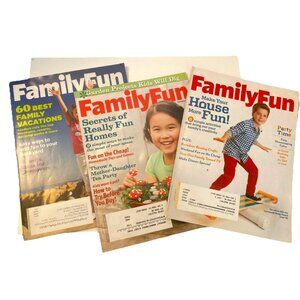 Lot Of 3 Family Fun Summer Issues Kids Crafts Camp Gifts Recipes Vacations